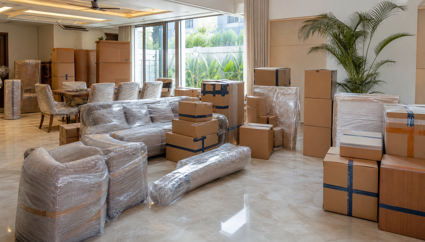 4 BHK / Villa moving cost in Bangalore